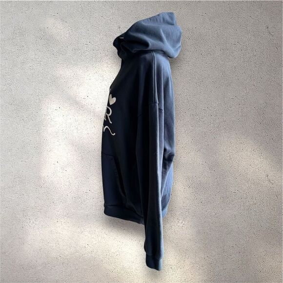 Love Your Melon Blue Hoodie Cozy Sweatshirt - Picture 4 of 9